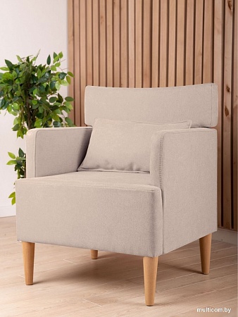 Интерьерное кресло Mio Tesoro Киус (бежевый №1)