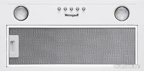 Кухонная вытяжка Weissgauff Alpha 50 PB WH