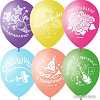 Набор воздушных шаров ПатиБум Праздничная тематика М12/30 см 4690296041373 (50 шт)
