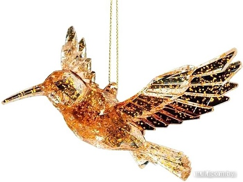 Елочная игрушка Erich Krause Decor Колибри янтарный 50667