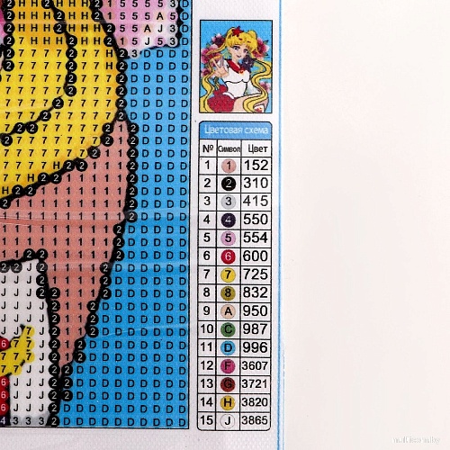 Алмазная мозаика Школа талантов Лунная принцесса 9929745