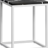 Журнальный столик LoftyHome Годмар 3 (мрамор блэк/белый)