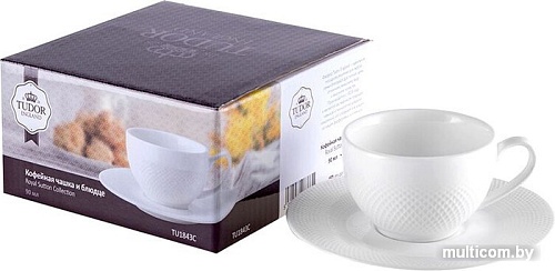 Чашка с блюдцем Tudor England TU1843C