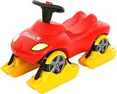 Каталка Полесье Снегоход Пожарная команда со звуковым сигналом [44594]