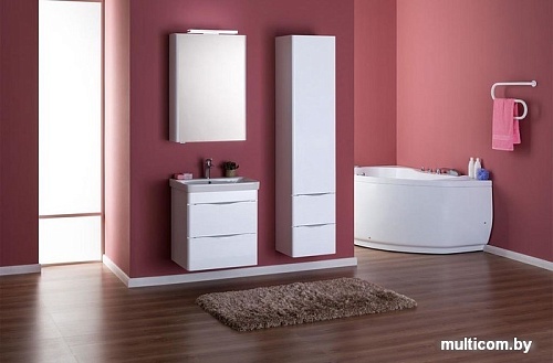 Aquanet Орлеан 60 Шкаф с зеркалом [183076]