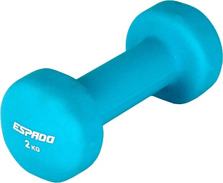 Гантель Espado ES1115 2 кг (голубой)