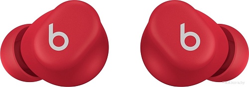 Наушники Beats Solo Buds (прозрачный красный)