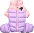 Комбинезон для животных Puppia Ultra Light Pastel PAUD-JP1675-PK-S (розовый/сиреневый)