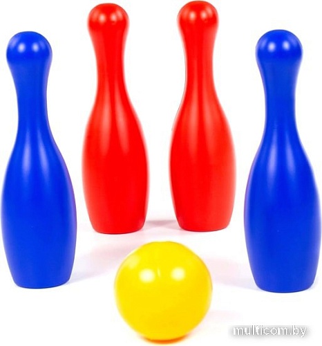 Боулинг Полесье Кегли-2 55156 (4 шт)