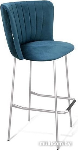 Стул Sheffilton SHT-ST36-1/S29 (тихий океан/хром лак)