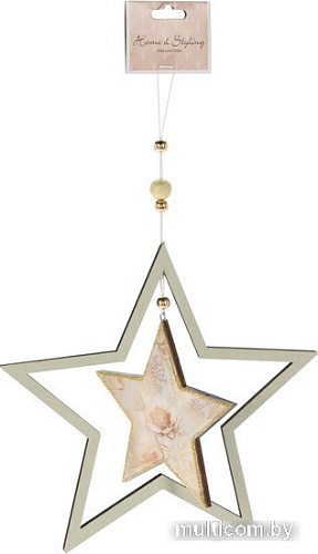 Елочная игрушка Koopman Звезда DH8053070