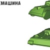 Настольная игра Десятое королевство Танковый бой. Дуэль