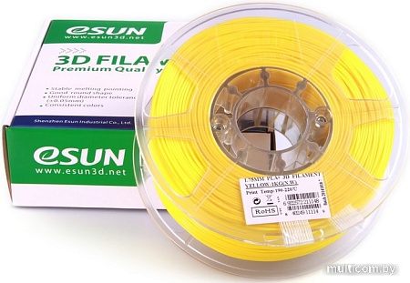 eSUN PLA+ 1.75 мм 1000 г (желтый)