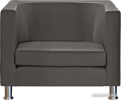 Интерьерное кресло Brioli Клос (экокожа, L21 серый)