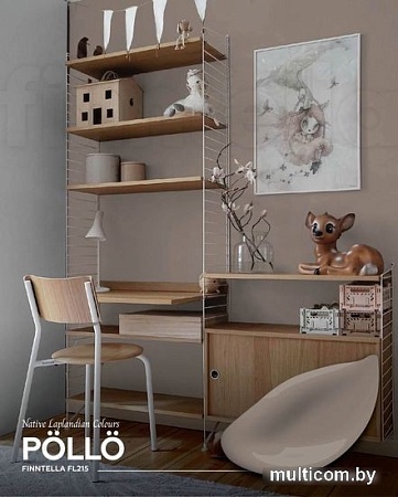 Краска Finntella Foxy Lapselli Matte Pollo F-50-1-1-FL215 0.9 л (коричневый)