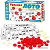 Настольная игра Русский стиль Лото русское с пластмассовыми фишками