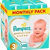 Подгузники Pampers Premium Care 3 (148 шт)
