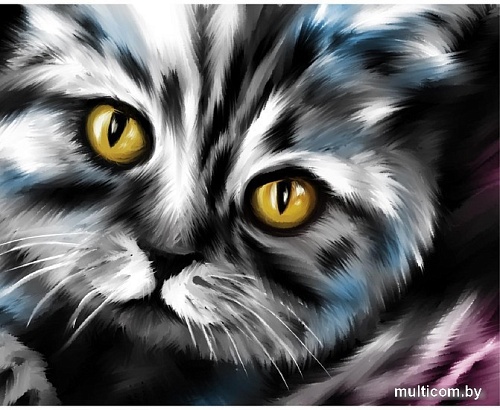Алмазная мозаика Школа талантов Кот 5498151