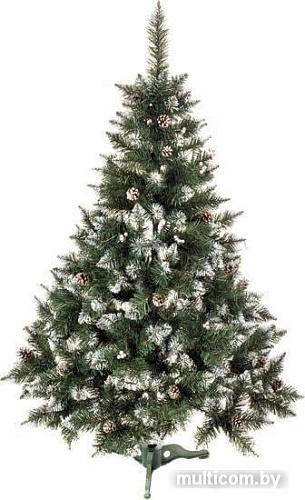 Ель Ritm Сказка серебристая 2.5 м ЯШС250 (зеленая с белыми концами)