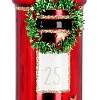 Елочная игрушка Gisela Graham London Christmas. Почтовый ящик с венком 860