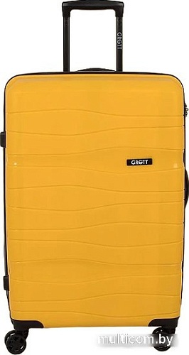 Чемодан-спиннер Grott 227-PP002/3-25 (желтый)