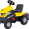 Педальная машинка Полесье Каталка-трактор с педалями Turbo с полуприцепом 89328