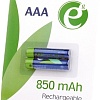 Аккумуляторы Gembird Rechargeable batteries AAA 850 mАh 2 шт. [EG-BA-AAA8R-01]