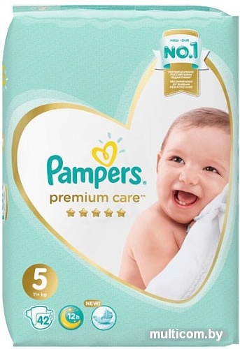 Подгузники Pampers Premium Care 5 Junior (42 шт)