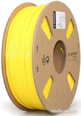 Пластик Gembird ABS 1.75 мм 1000 г (желтый)