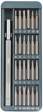 Набор отвертка с битами Deli DL241025 (24 предмета)