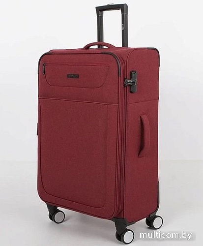 Чемодан-спиннер Grott 338-1001/3-28 (бордовый)
