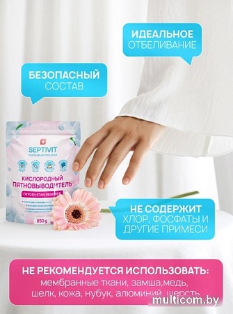 Пятновыводитель Septivit Кислородный (850 г)