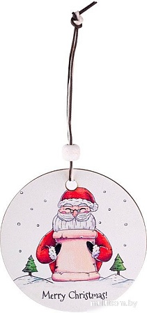 Елочная игрушка Волшебная страна Медальон Мороз SYMZPA-4423088