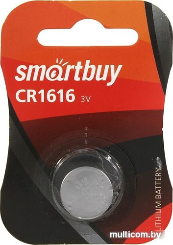 Батарейки SmartBuy Lithium CR1616 1 шт.