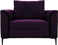 Интерьерное кресло Brioli Марк (велюр, B40 фиолетовый)