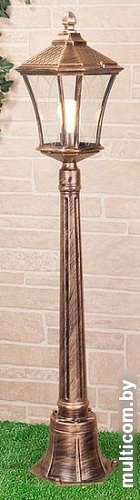 Уличный фонарь Elektrostandard Virgo F GLXT-1450F (черное золото)