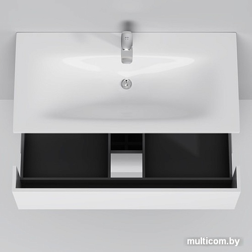 AM.PM Тумба под умывальник Spirit 2.0 100 M70AFHX1002WG (белый глянец)