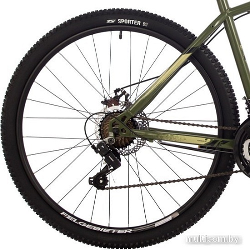 Велосипед Foxx Caiman 27.5 р.18 2024 (зеленый)