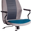 Офисное кресло TetChair Aviator флок/ткань (синий/серый/серый)