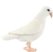 Классическая игрушка Hansa Сreation Белый голубь 5434 (20 см)