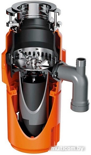 Измельчитель пищевых отходов Omoikiri Nagare Slim 1250 4995063