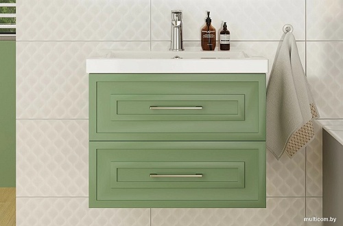 Cersanit Тумба под умывальник Classic 60 69089 (зеленый матовый)
