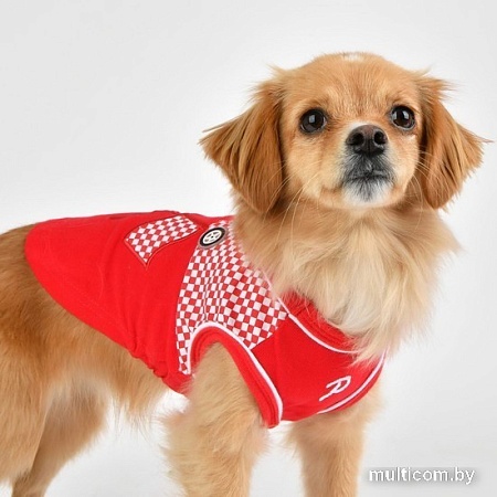 Футболка Puppia Ralli PAUA-TS1810-RD-L (L, красный)