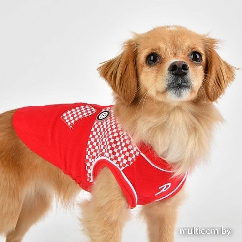Футболка Puppia Ralli PAUA-TS1810-RD-L (L, красный)