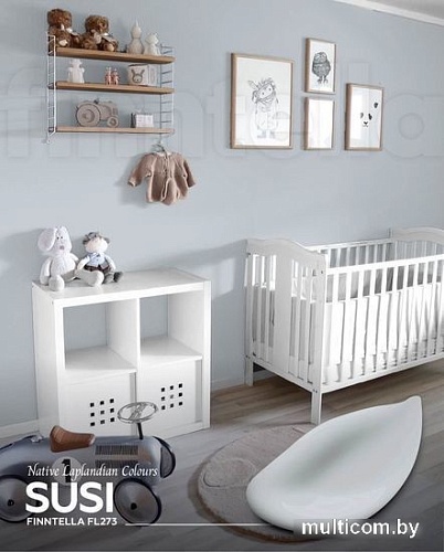 Краска Finntella Foxy Lapselli Matte Susi F-50-1-9-FL273 9 л (серый)