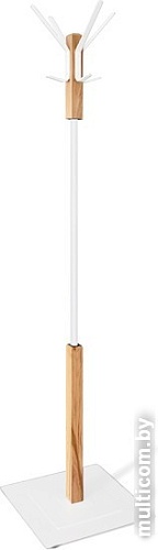 Вешалка для одежды Sheffilton Альберо SHT-CR20 172285(прозрачный лак/белый муар)