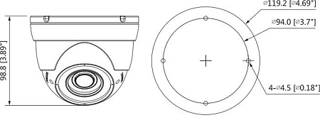 CCTV-камера Dahua DH-HAC-HDW1100RP-VF-S3