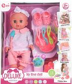 Пупс Sharktoys С набором для кормления 1000000041 (12 звуков)