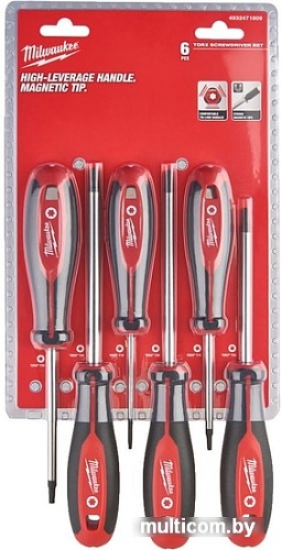 Набор отверток Milwaukee 4932471809 (6 предметов)