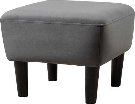 Пуфик Нижегородмебель Дакота ТП 586 (графитовый серый)